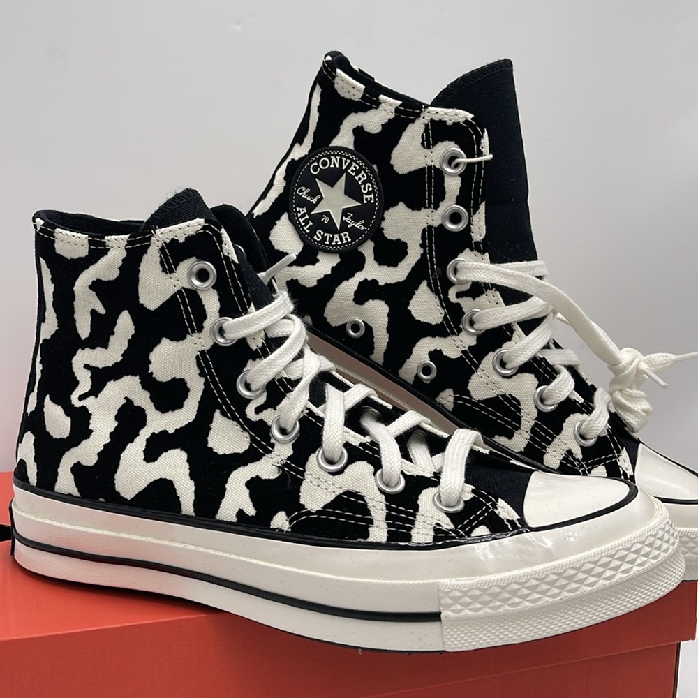 Converse WMNS CHUCK 70 HI
BLACK/EGRET/BLACK A12350C Sneakers - Picture 7 of 16